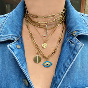 Large Chelsea Link Chain - Designer Earrings - The EarStylist by Jo Nayor 