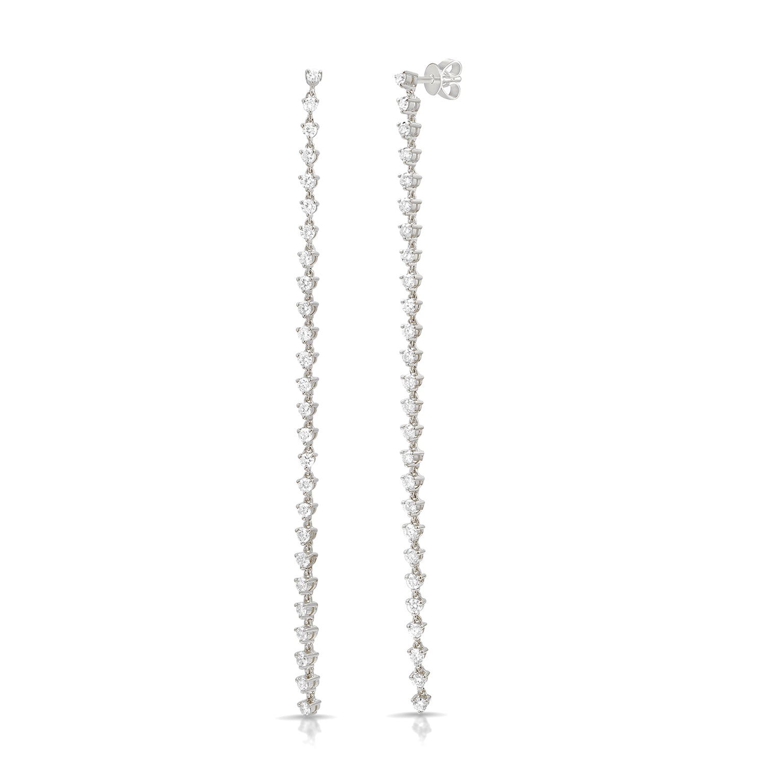 Diamond Duster Earring - Diamond Earrings - Ear Stylist by Jo Nayor