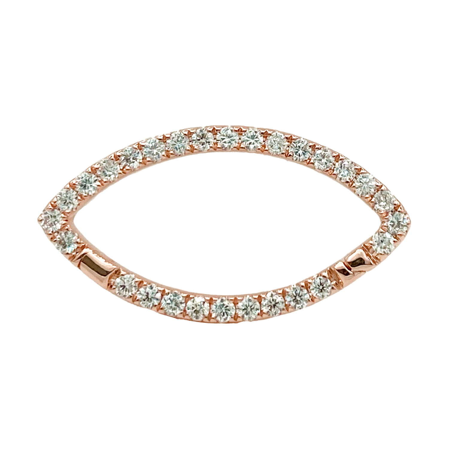 Diamond Marquis Component - Necklaces - The Ear Stylist by Jo Nayor