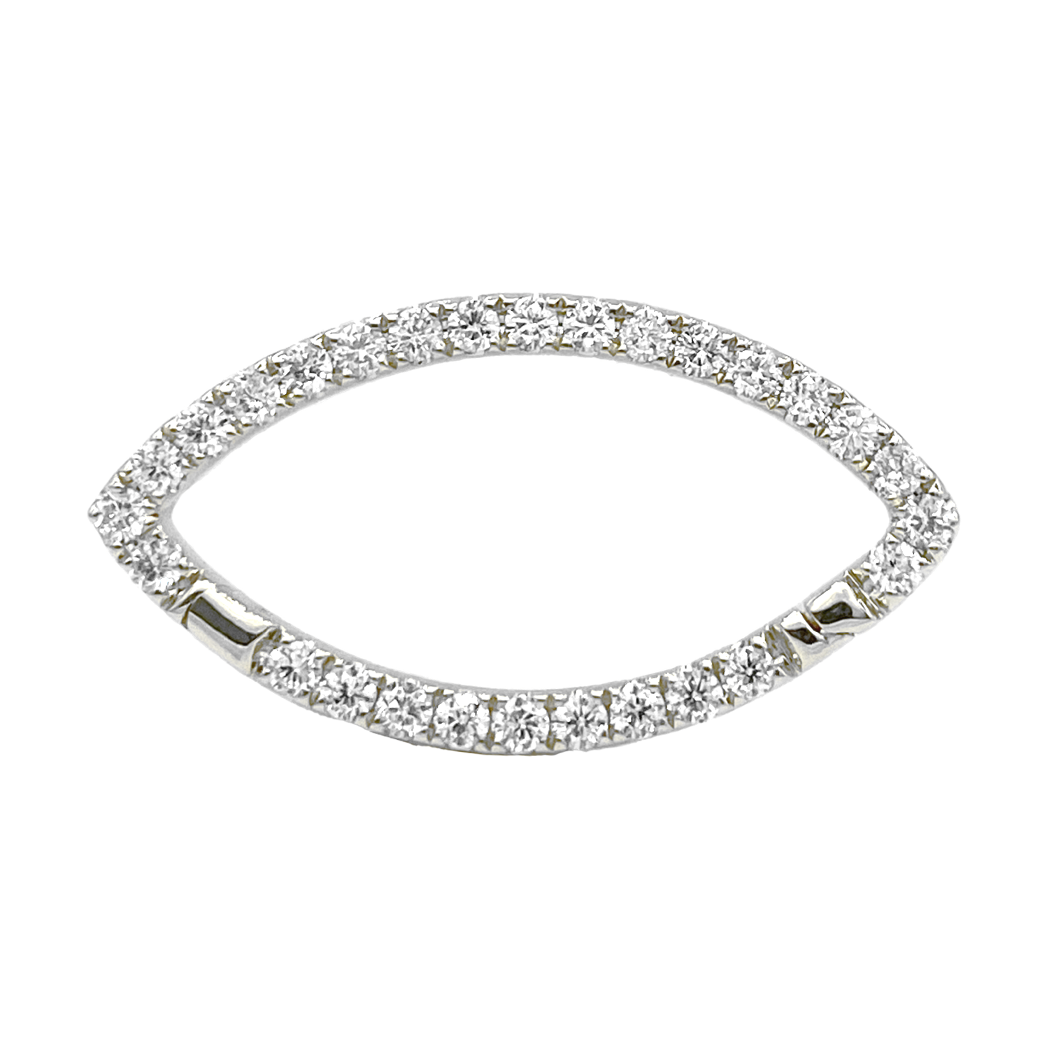 Diamond Marquis Component - Necklaces - The Ear Stylist by Jo Nayor