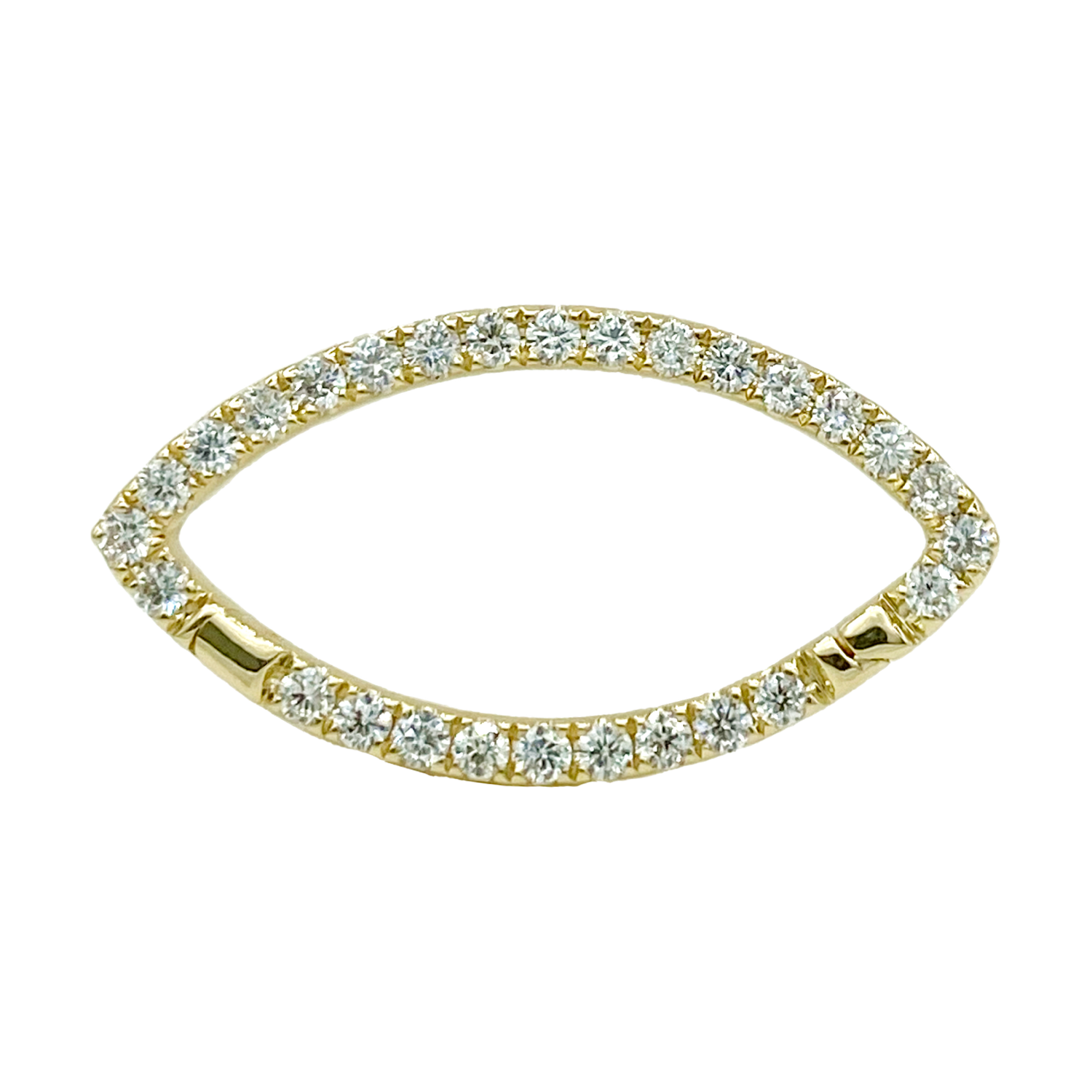 Diamond Marquis Component - Necklaces - The Ear Stylist by Jo Nayor