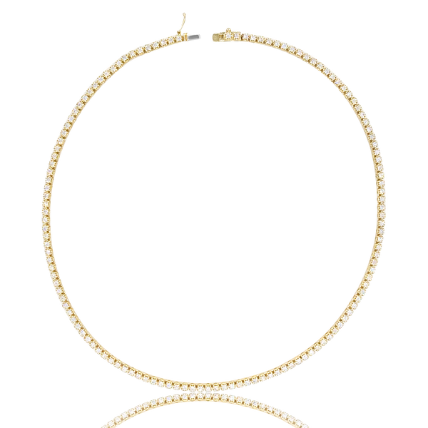 Diamond Tennis Necklace- Designer Diamond Necklaces - Jo Nayor Designs