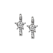 Diamond Star Huggie Earrings - The Ear Stylist by Jo Nayor