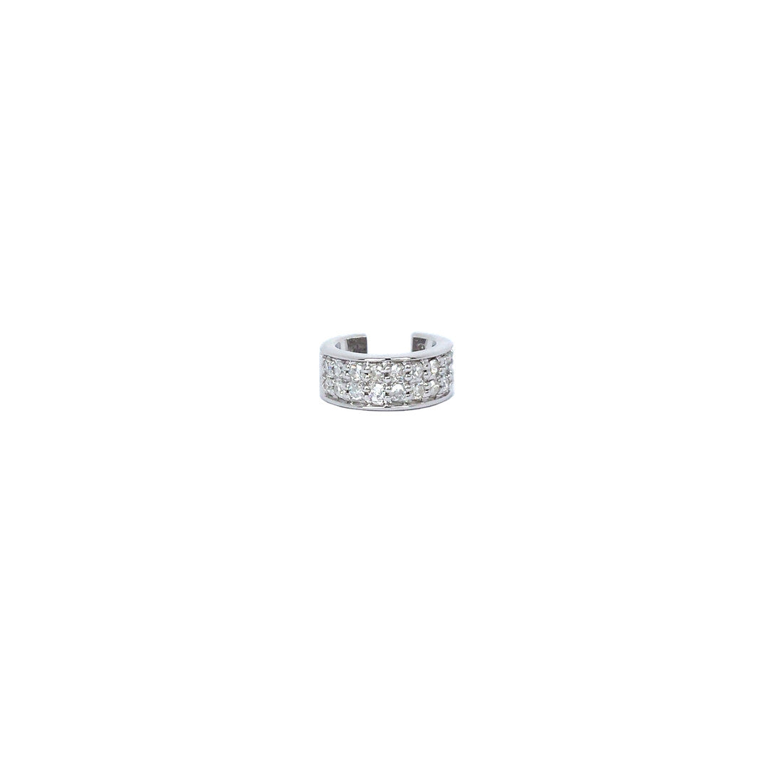 Diamond & Gold Mini-Ear Cuff - The Ear Stylist by Jo Nayor