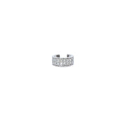 Diamond & Gold Mini-Ear Cuff - The Ear Stylist by Jo Nayor