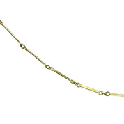 Gold Bar Anklet - Designer Earrings - The EarStylist by Jo Nayor 