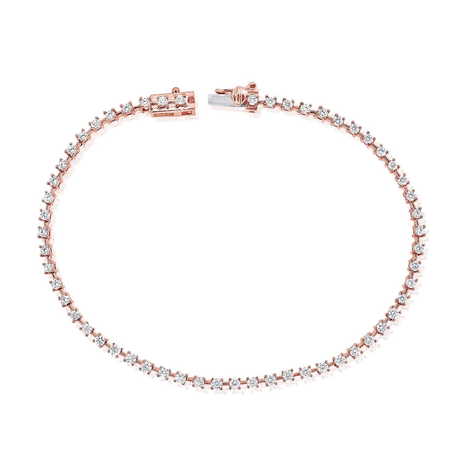 Diamond Tennis Bracelet - Designer Earrings - The EarStylist by Jo Nayor 