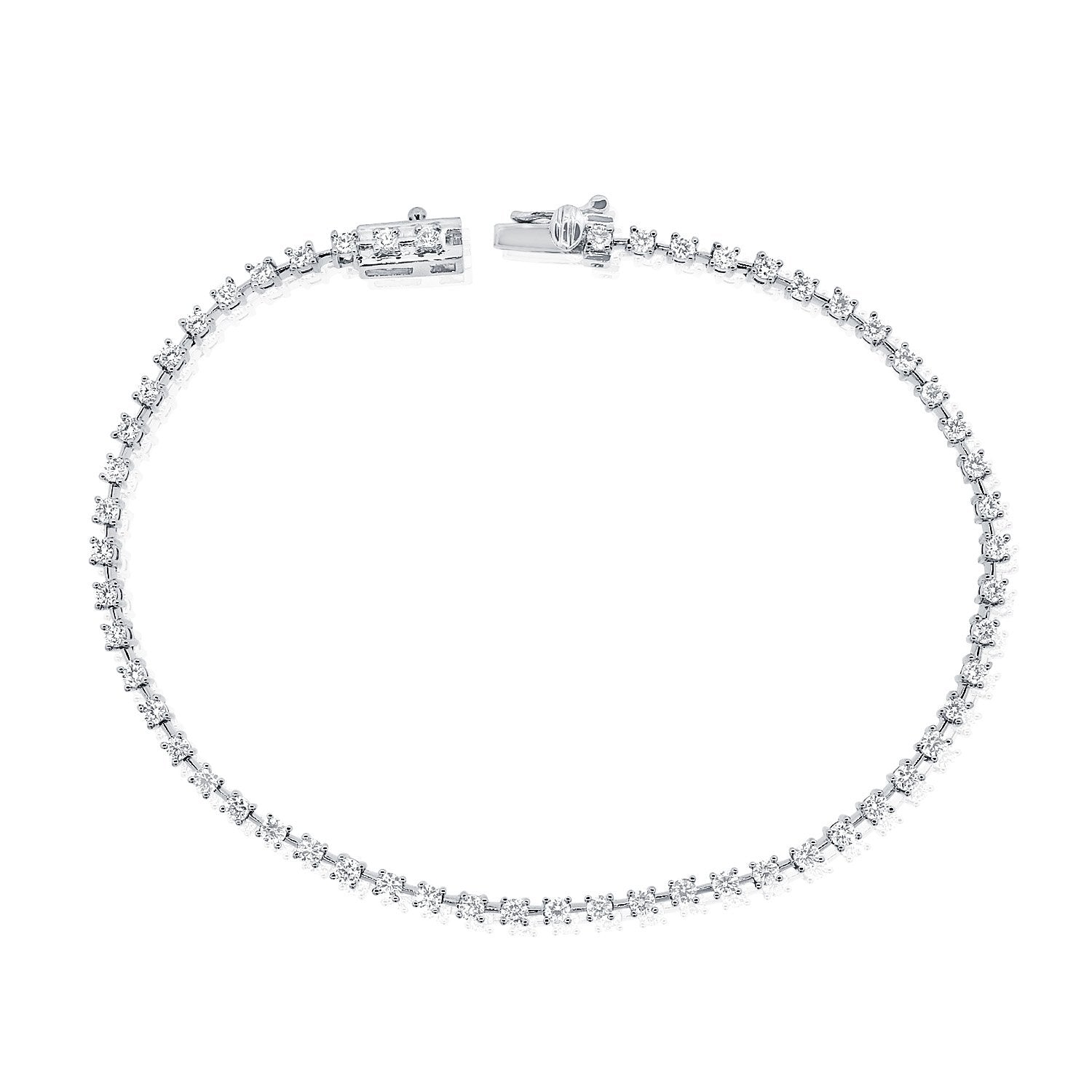 Diamond Tennis Bracelet - Designer Earrings - The EarStylist by Jo Nayor 