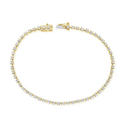 Diamond Tennis Bracelet - Designer Earrings - The EarStylist by Jo Nayor 
