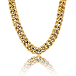 Jumbo Curb Link Choker - Designer Necklaces - Jo Nayor Designs