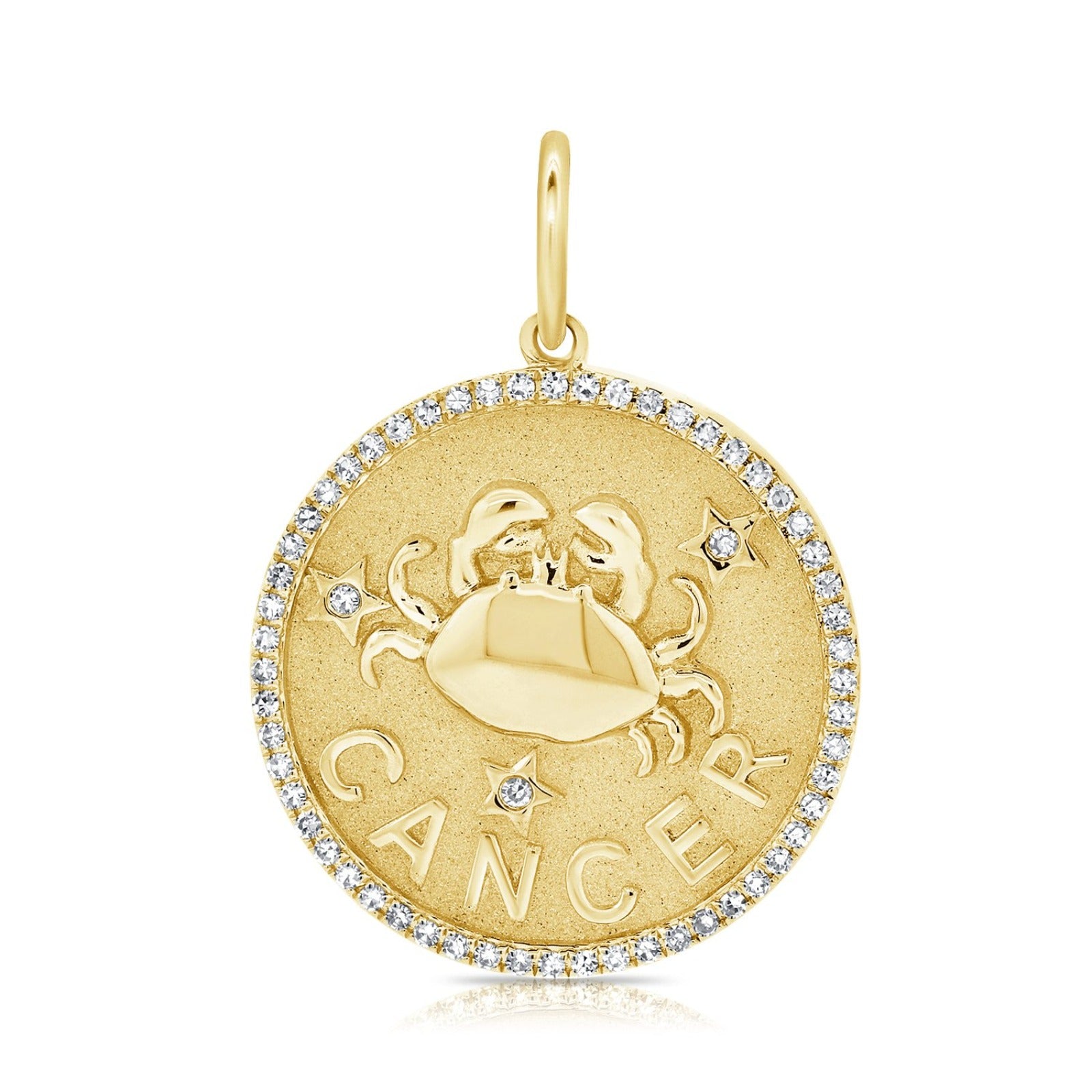 Diamond Zodiac Charms - Designer Earrings - The EarStylist by Jo Nayor 