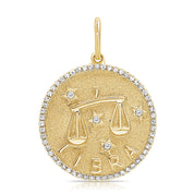 Diamond Zodiac Charms - Designer Earrings - The EarStylist by Jo Nayor 