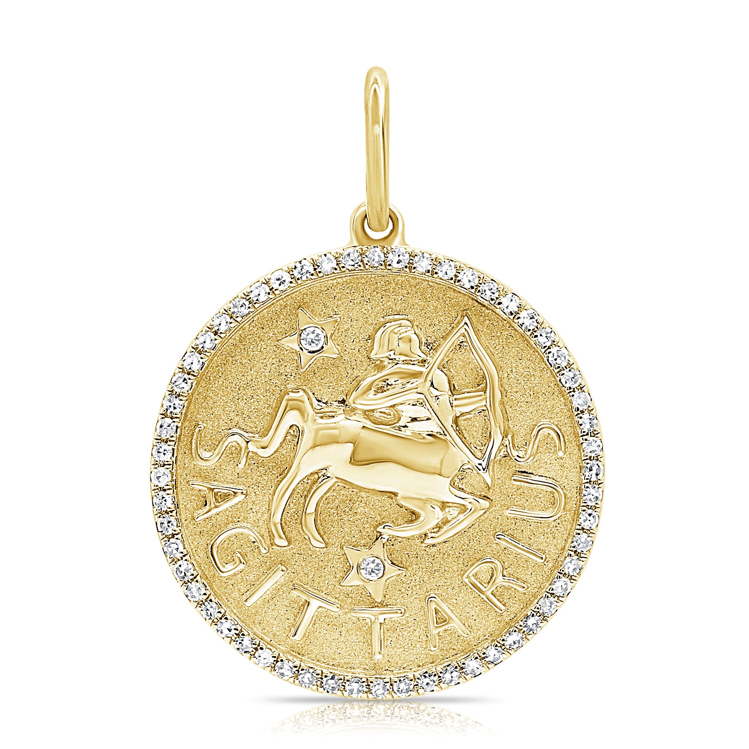 Diamond Zodiac Charms - Designer Earrings - The EarStylist by Jo Nayor 
