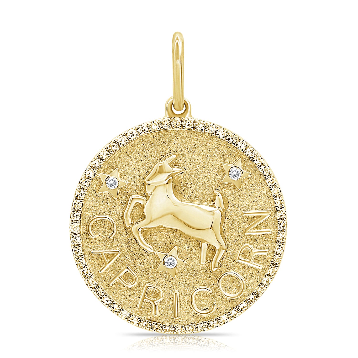 Diamond Zodiac Charms - Designer Earrings - The EarStylist by Jo Nayor 