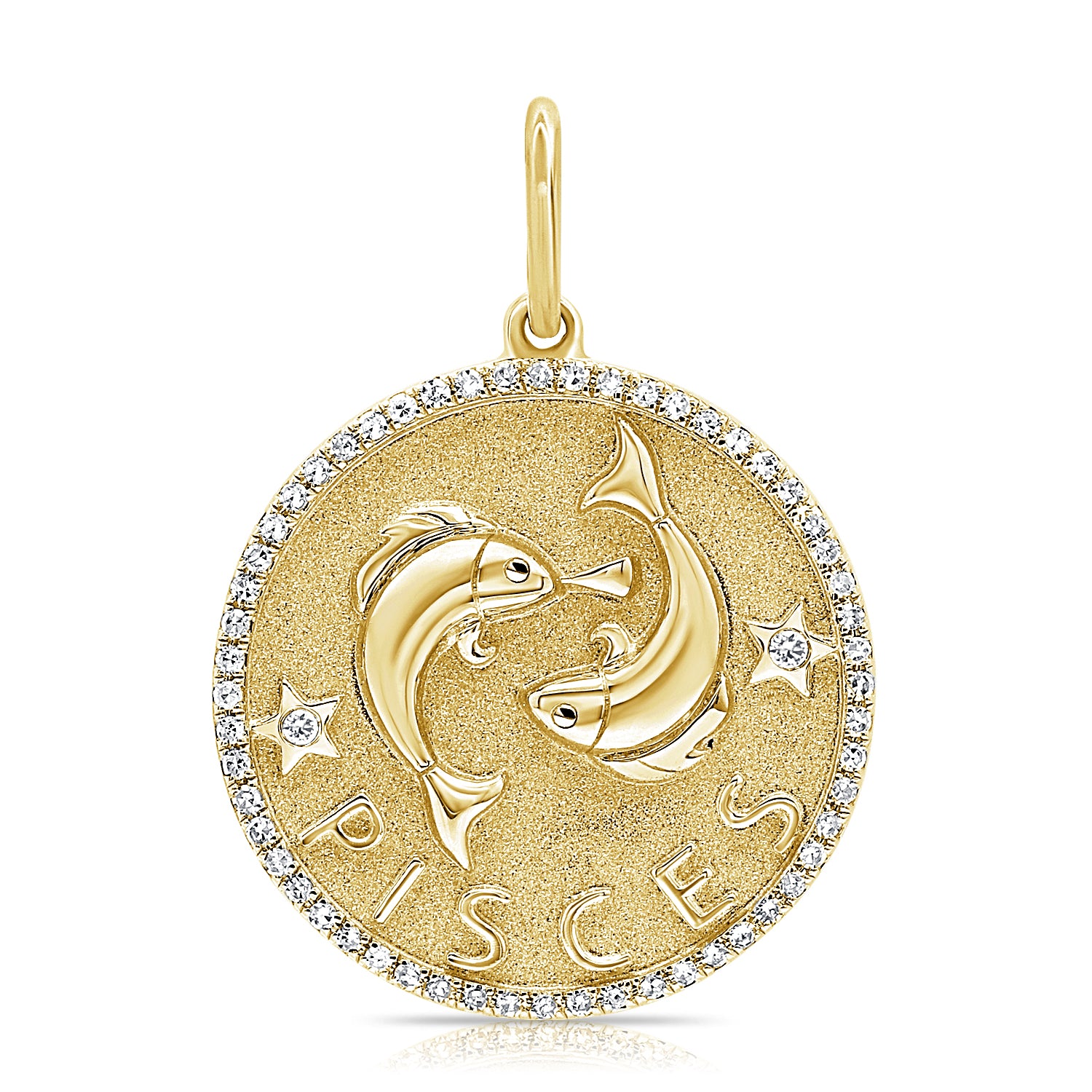 Diamond Zodiac Charms - Designer Earrings - The EarStylist by Jo Nayor 