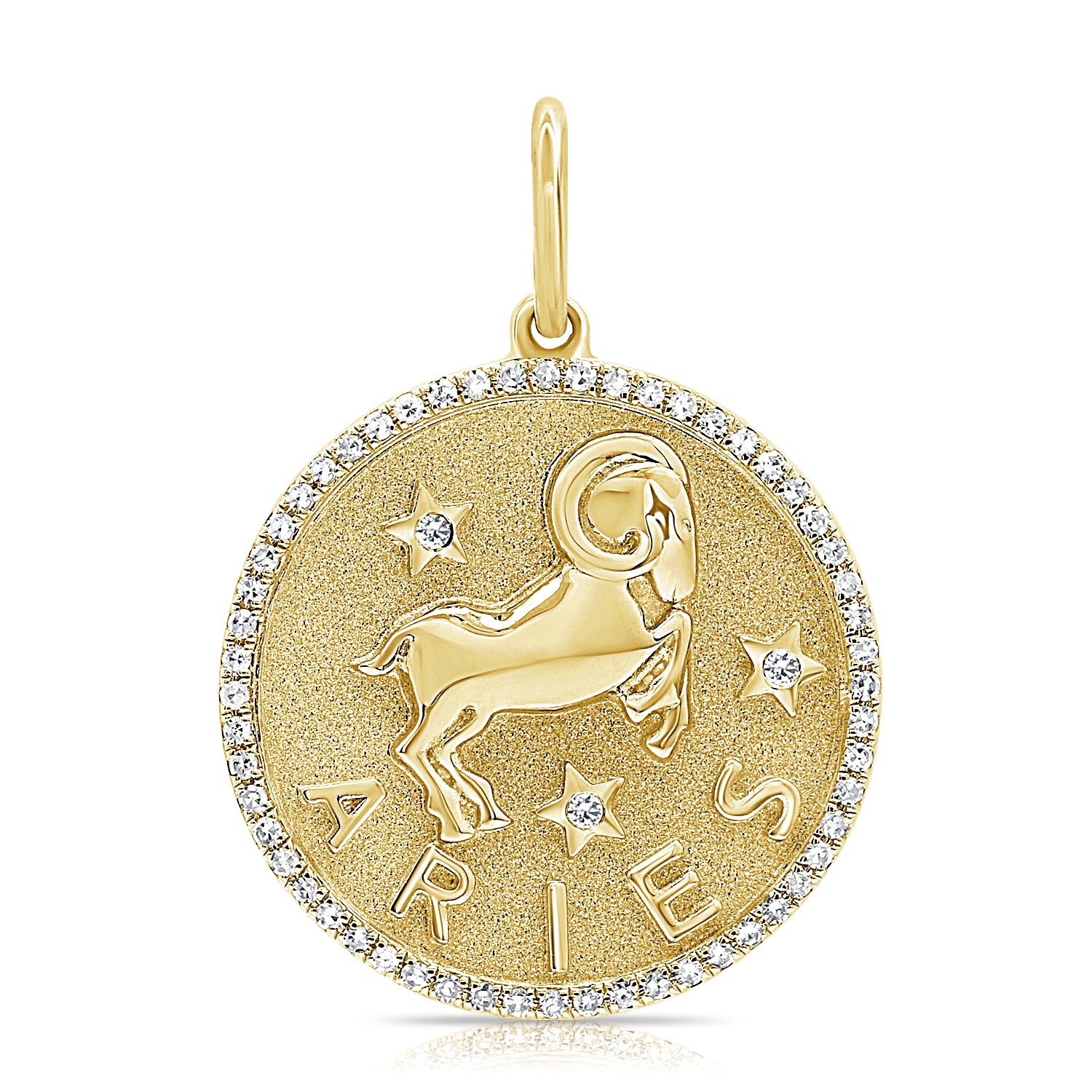 Diamond Zodiac Charms - Designer Earrings - The EarStylist by Jo Nayor 