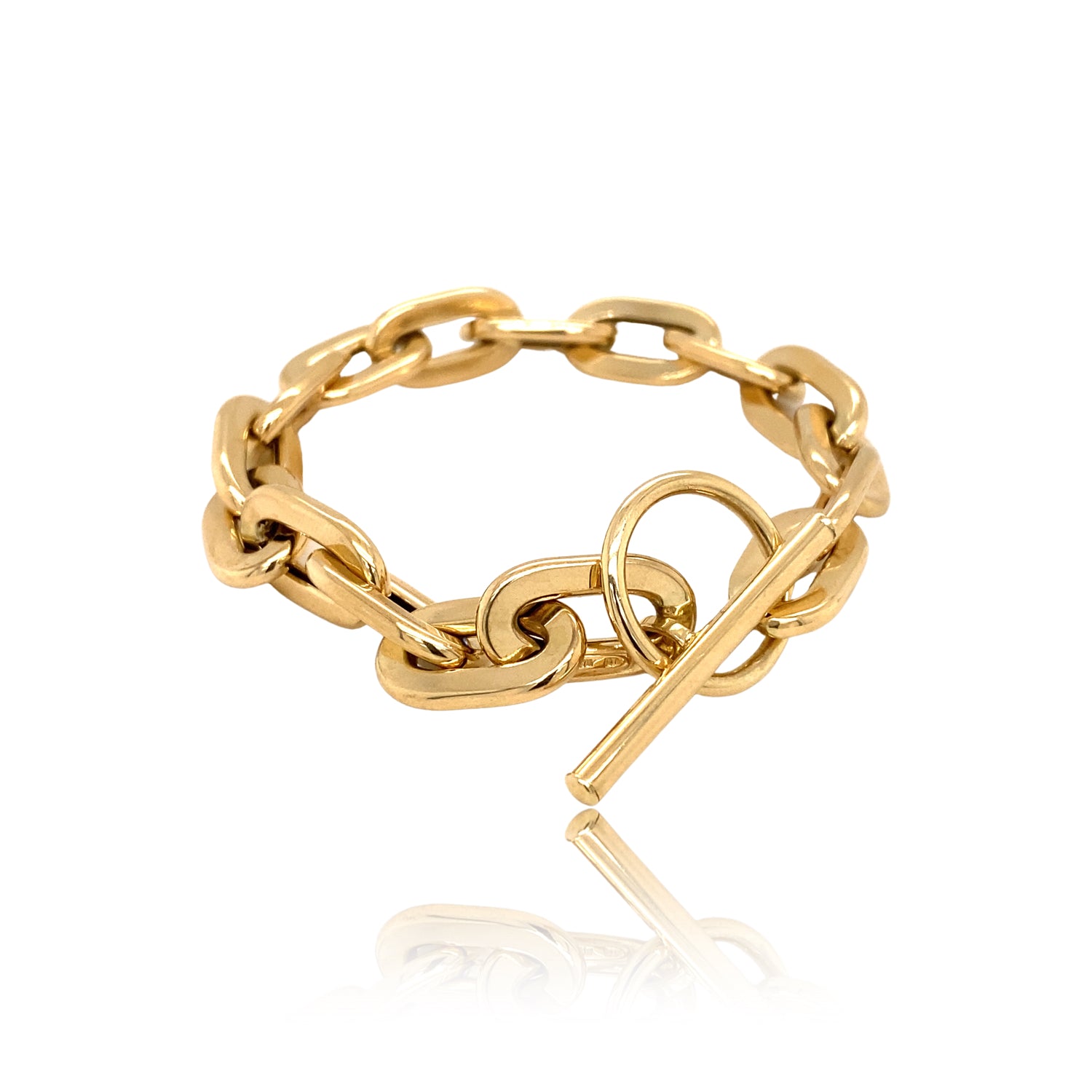 Large Anchor Link Bracelet - Designer Bracelet - Jo Nayor Designs