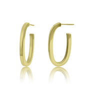 Large Cage Hoops - Designer Earrings - The Ear Stylist by Jo Nayor