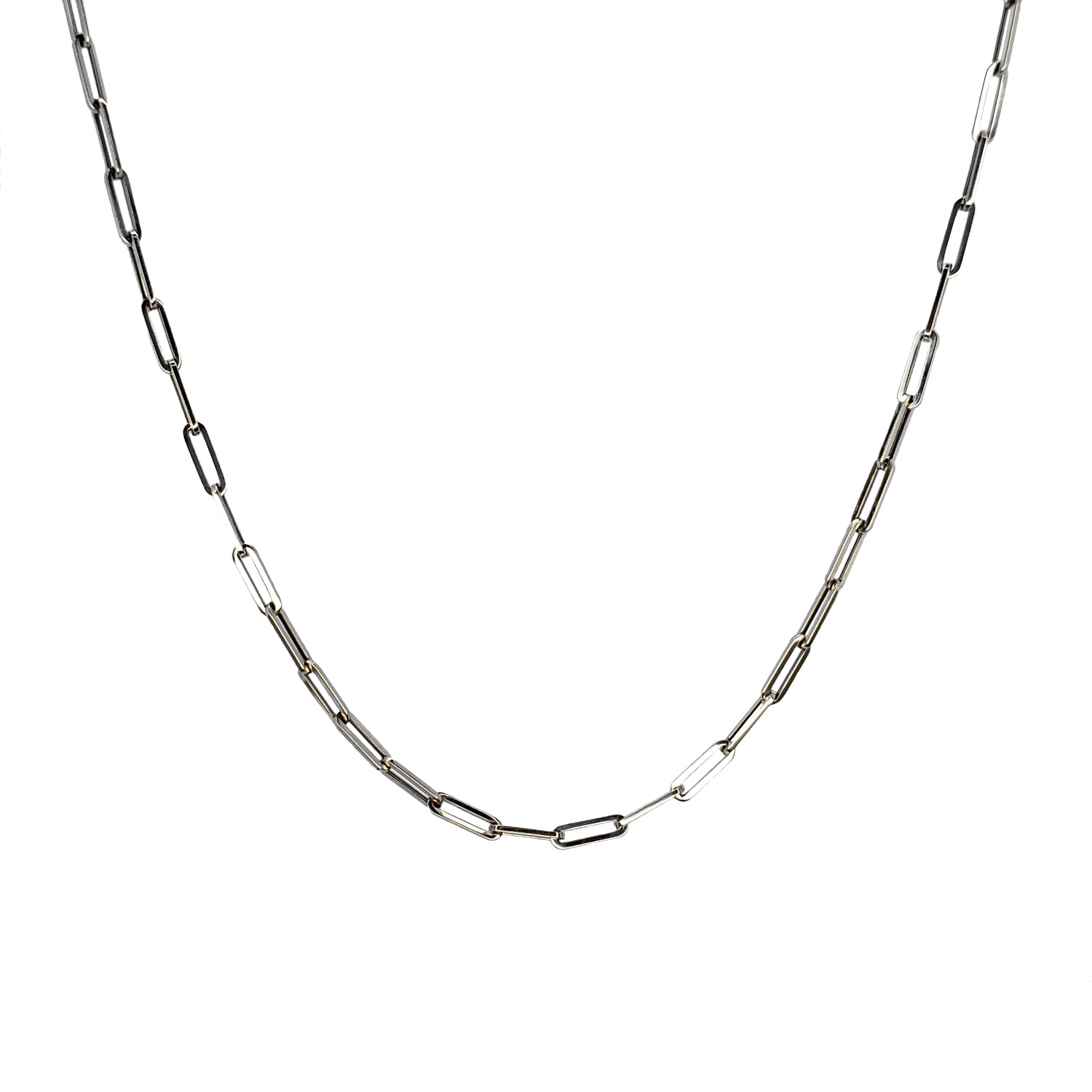 14K Gold Long Link Chain Necklace - The Ear Stylist by Jo Nayor