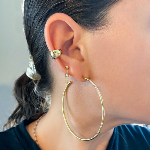 Oro Ear Cuff - Designer Earrings - The EarStylist by Jo Nayor 