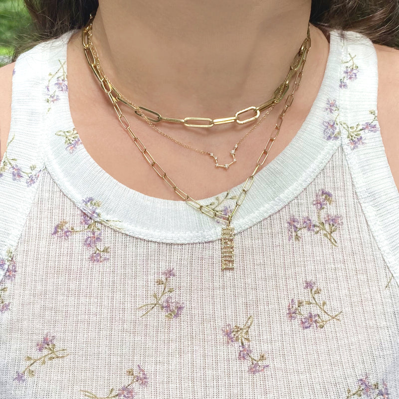 Diamond Mama Charm - Designer Necklaces - Jo Nayor Designs