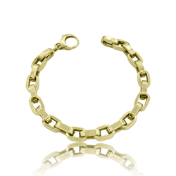 14K Gold Mega Link Bracelet - Designer Bracelet - Jo Nayor Designs