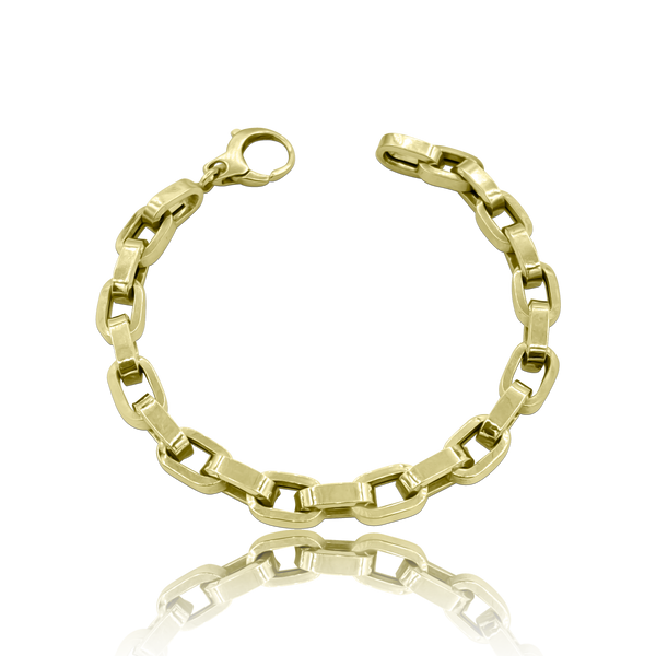 14K Gold Mega Link Bracelet - Designer Bracelet - Jo Nayor Designs