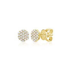 Mini Hexagon Diamond Stud Earring - Designer Earrings - The EarStylist