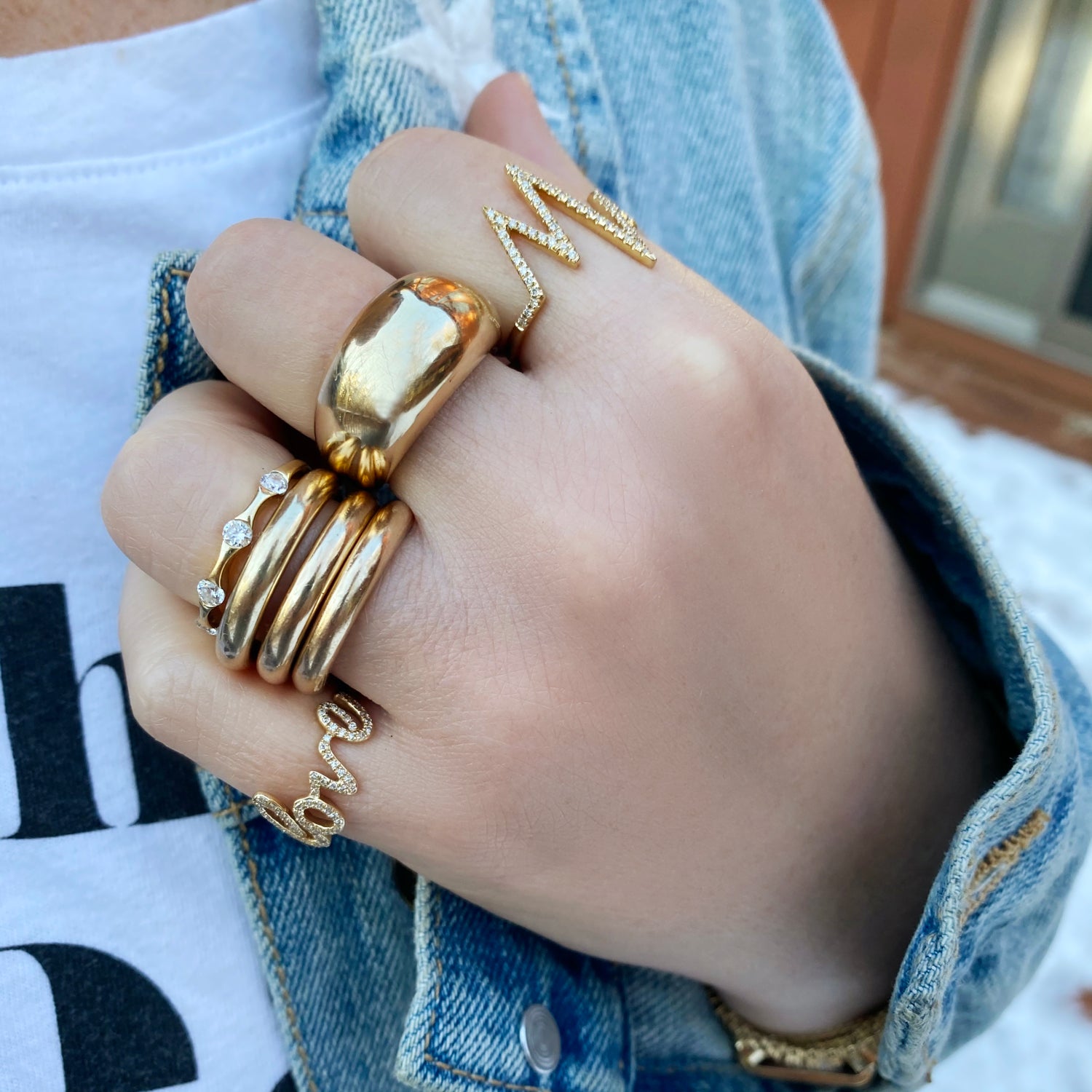 Jo Nayor's Noble Stacker Rings - Designer Jewelry - Jo Nayor