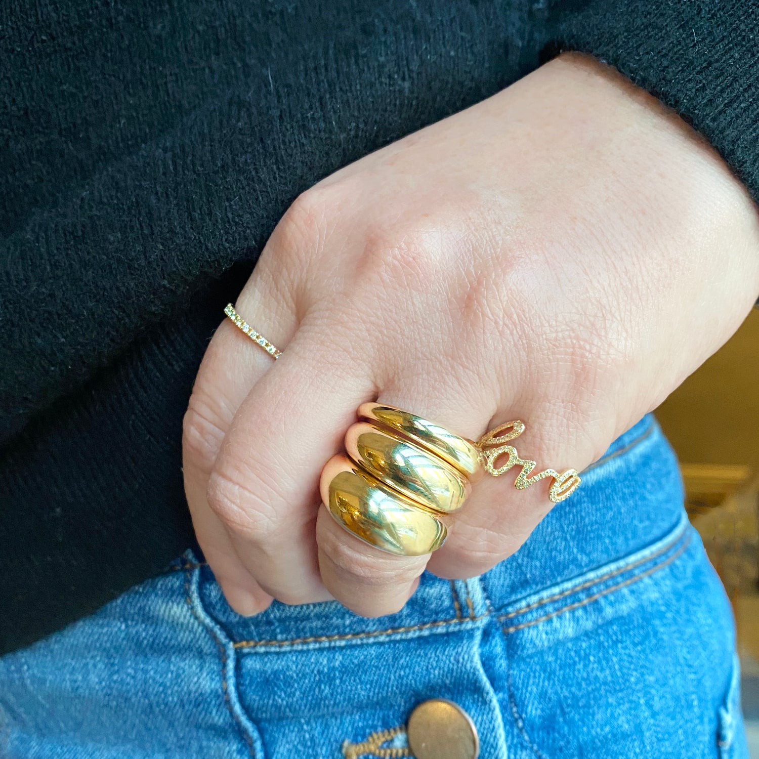Jo Nayor's Noble Stacker Rings - Designer Jewelry - Jo Nayor