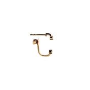 Diamond Orbit Earrings - Designer Earrings - The EarStylist by Jo Nayor 