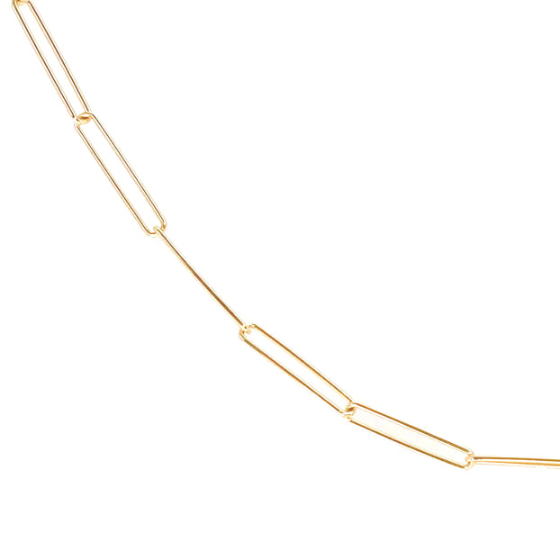 Petite Paperclip Anklet - Designer Earrings - The EarStylist by Jo Nayor 