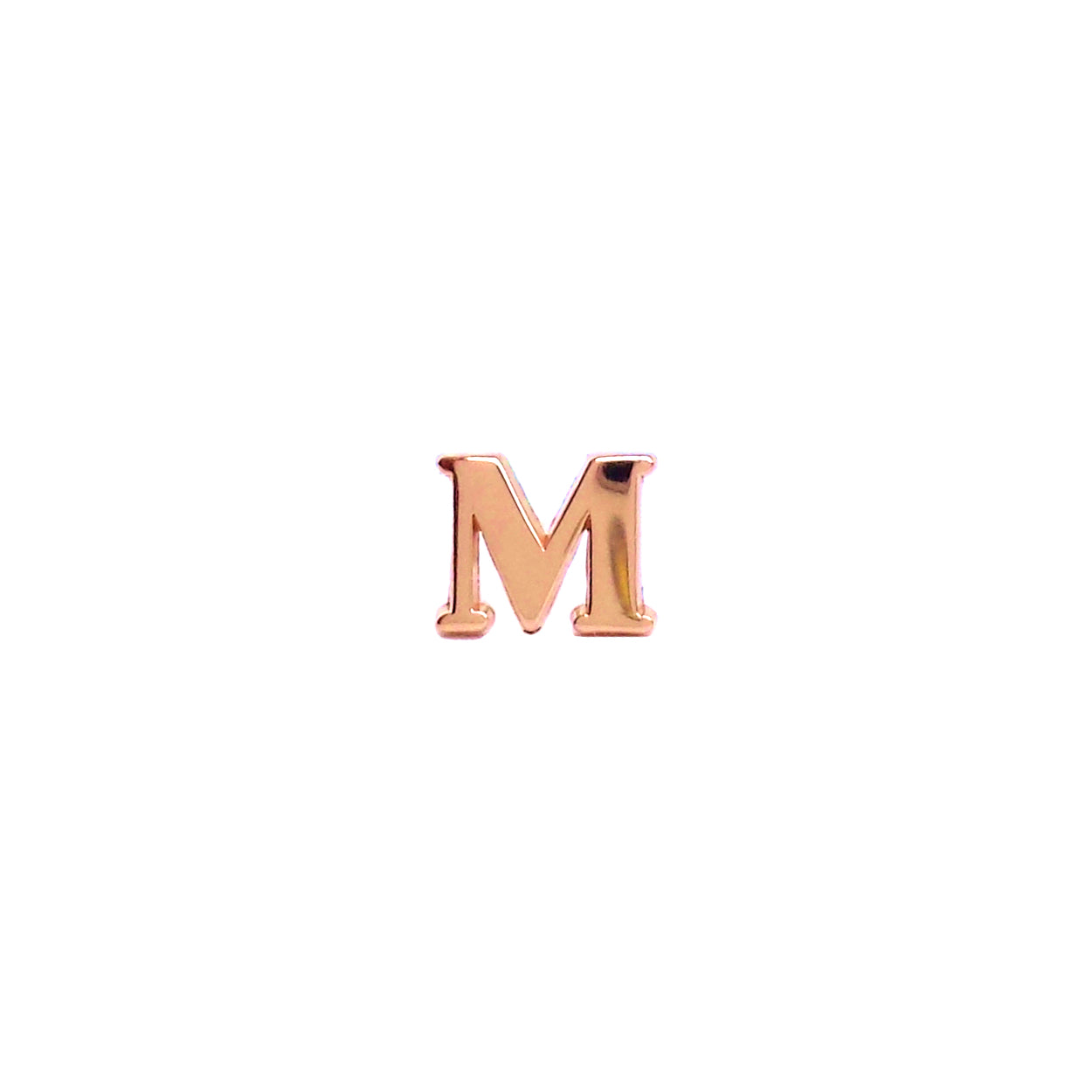 Mini Gold Letter Earring - The Ear Stylist by Jo Nayor