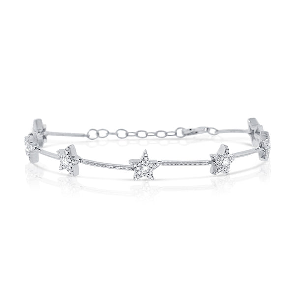 Diamond Star Venus Bracelet - The Ear Stylist by Jo Nayor
