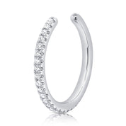 Pave Diamond & Gold Ear Cuff - The Ear Stylist by Jo Nayor