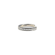 Single Full-Row Diamond & Gold Ear Cuff - The Ear Stylist by Jo Nayor