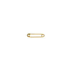 Solid 14K Gold Safety Pin Earrings - The Ear Stylist by Jo Nayor