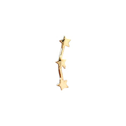 Solid Gold Star Constellation - The Ear Stylist by Jo Nayor