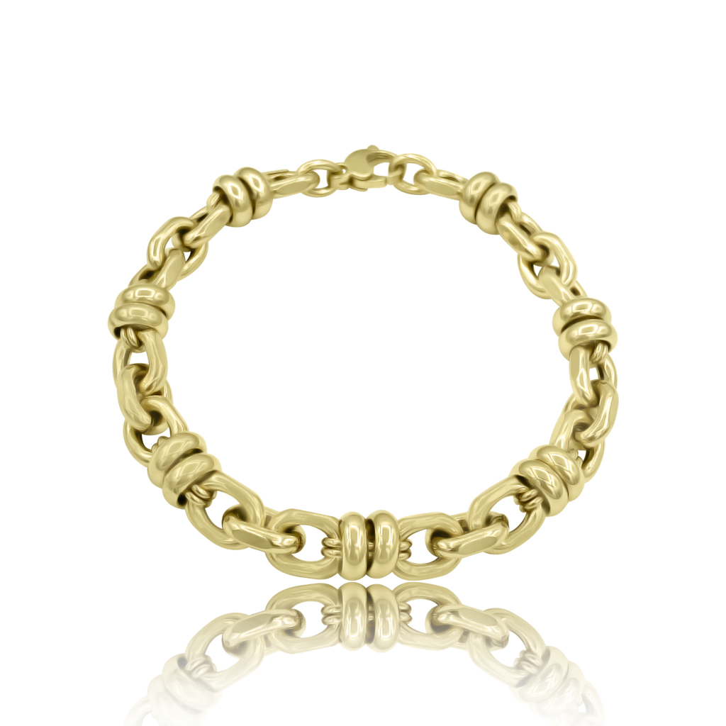 Stevie Chain Link Bracelet, Gold