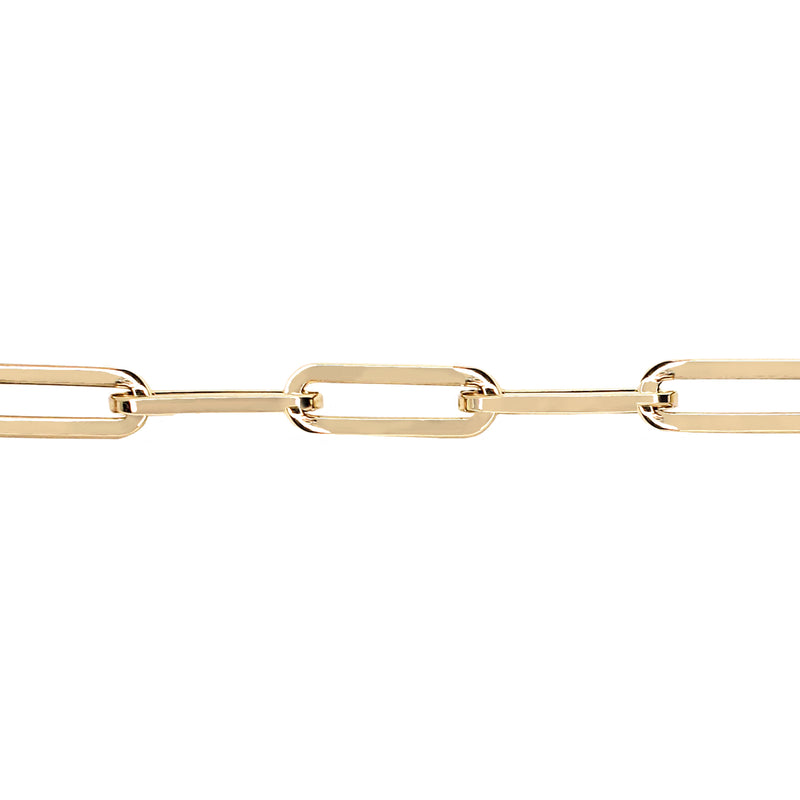14K Gold Supreme Link Bracelet - Designer Earrings - The EarStylist by Jo Nayor 