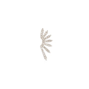 Diamond Sunburst Stud Earring - The Ear Stylist by Jo Nayor