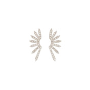 Diamond Sunburst Stud Earring - The Ear Stylist by Jo Nayor