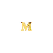 Mini Gold Letter Earring - The Ear Stylist by Jo Nayor