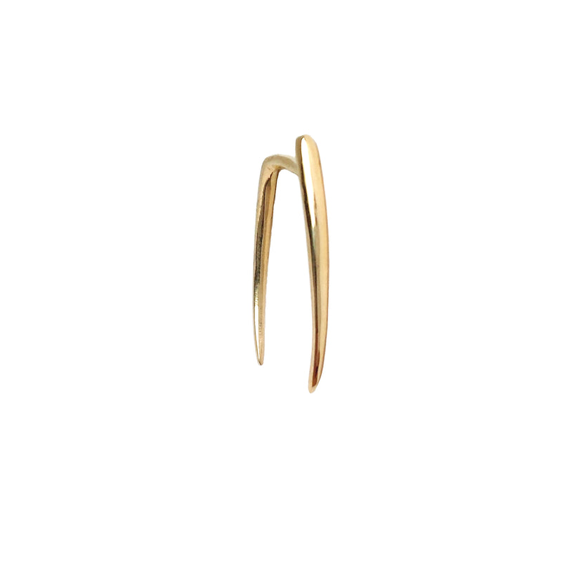 Solid Gold Talon Earring - The Ear Stylist by Jo Nayor
