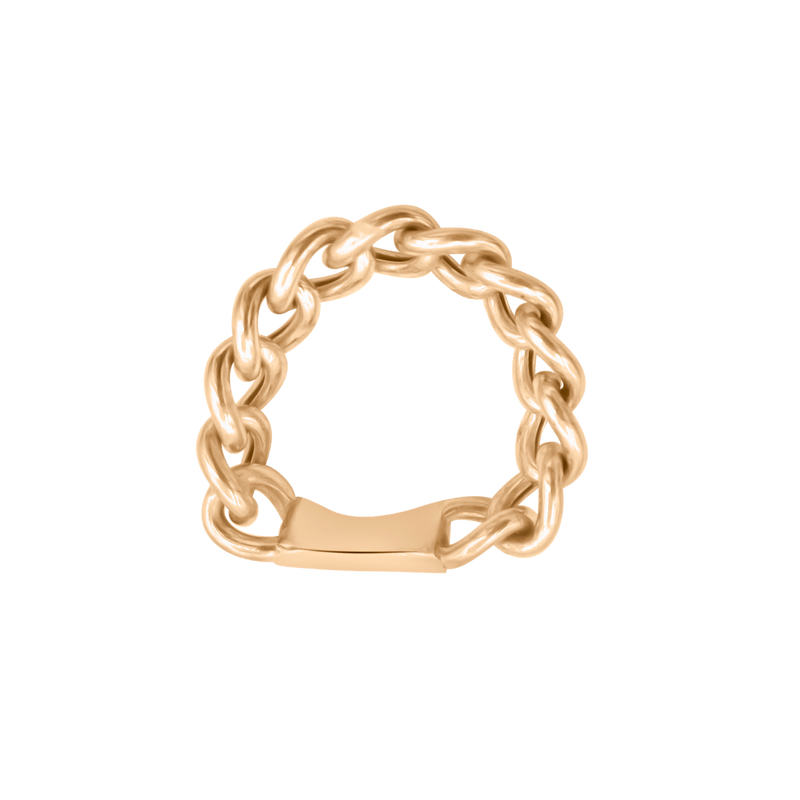 Chain link ring deals jewelry