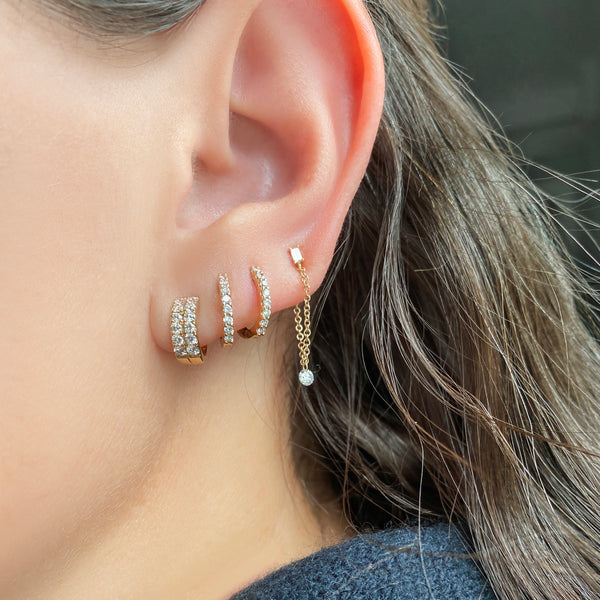Maxi Hoop Earrings - Designer Earring - EarStylist by Jo Nayor