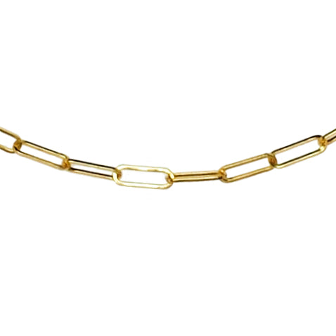 Gold Mini Link Anklet - The Ear Stylist by Jo Nayor