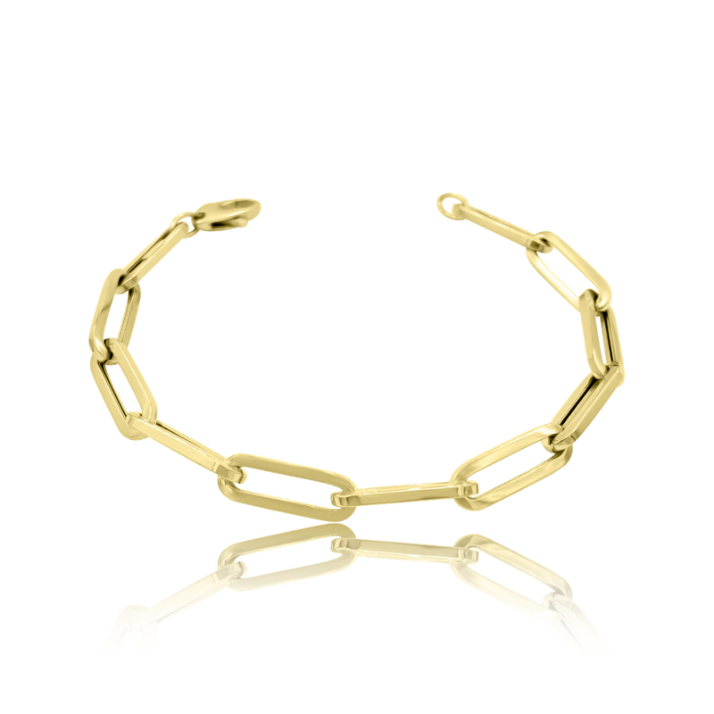 14K Gold Supreme Link Bracelet - Designer Bracelet - Jo Nayor